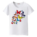 T-Shirt Papillon <br> Multicolore