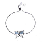 Bracelet Papillon Bleu - Rêve de Papillon