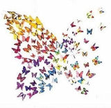 Tatouage Éphémère Papillon Multicolore - Rêve de Papillon