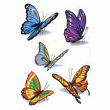 Tatouage temporaire papillon 3D paillette- Rêve de Papillon