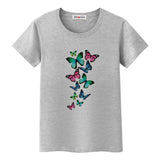 T-Shirt Papillon <br> Multicolore