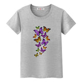 T-Shirt Papillon <br> Multicolore