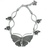 Bracelet Papillon <br> Vintage (Argent)