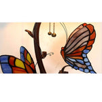 Lampe Papillon vitrail Tiffany - Rêve de Papillon