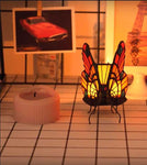 Porte bougie papillon Tiffany - Rêve de Papillon
