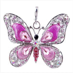 Collier Papillon Fantaisie Rose - Rêve de Papillon