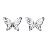 Boucles d'Oreilles Papillon Argent style tribal - Rêve de Papillon
