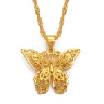 Collier Papillon Or Oriental - Rêve de Papillon