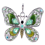 Collier Papillon Fantaisie Vert - Rêve de Papillon