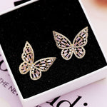 Boucles d'Oreilles Papillon <br> Mode Coréenne