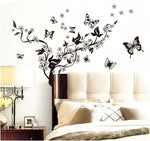 Sticker Papillon Mural dans Chambre - Rêve de papillon
