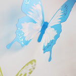 Stickers Papillon 3D Bleu - Rêve de Papillon