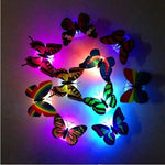 Stickers Papillon Noël <br> à LED Changeante