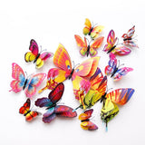 Stickers à Aimant Papillon 3D Bouquet Couleur - Rêve de papillon
