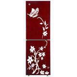 Sticker Papillon Blanc sur Frigo - Rêve de papillon