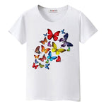 T-Shirt Long Papillon Multicolore | Rêve de Papillon